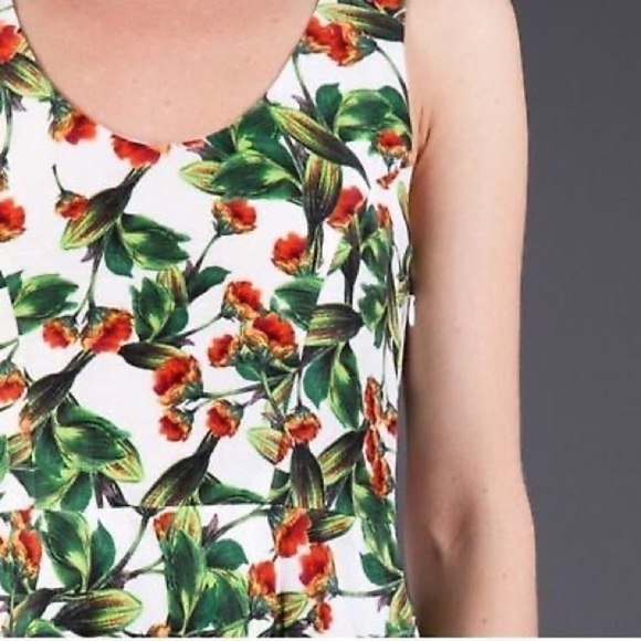 JOIE Mare Floral Linen and Silk Dress Size Medium - Picture 2 of 11